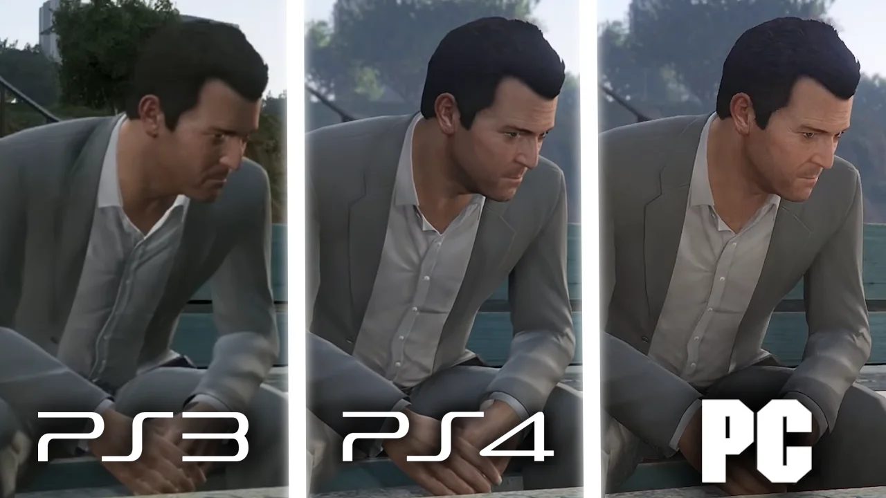 La gran evolución que tuvo GTA 5 desde PS3 hasta PS5