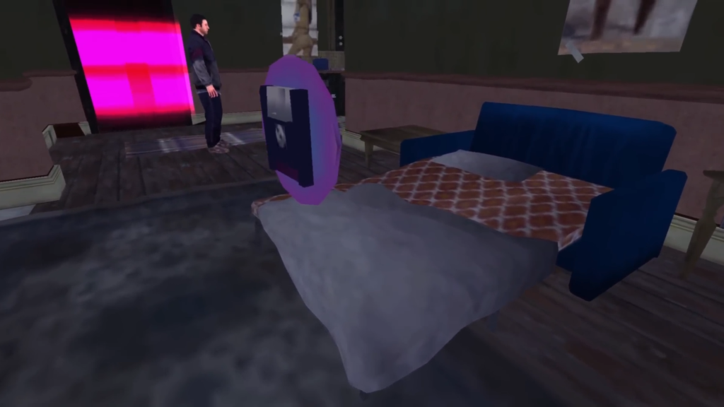 Recreación del primer apartamento de Niko Bellic en esta copia.